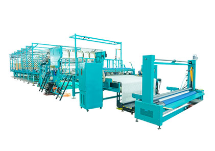 Multi-Axial Warp Knitting Machine