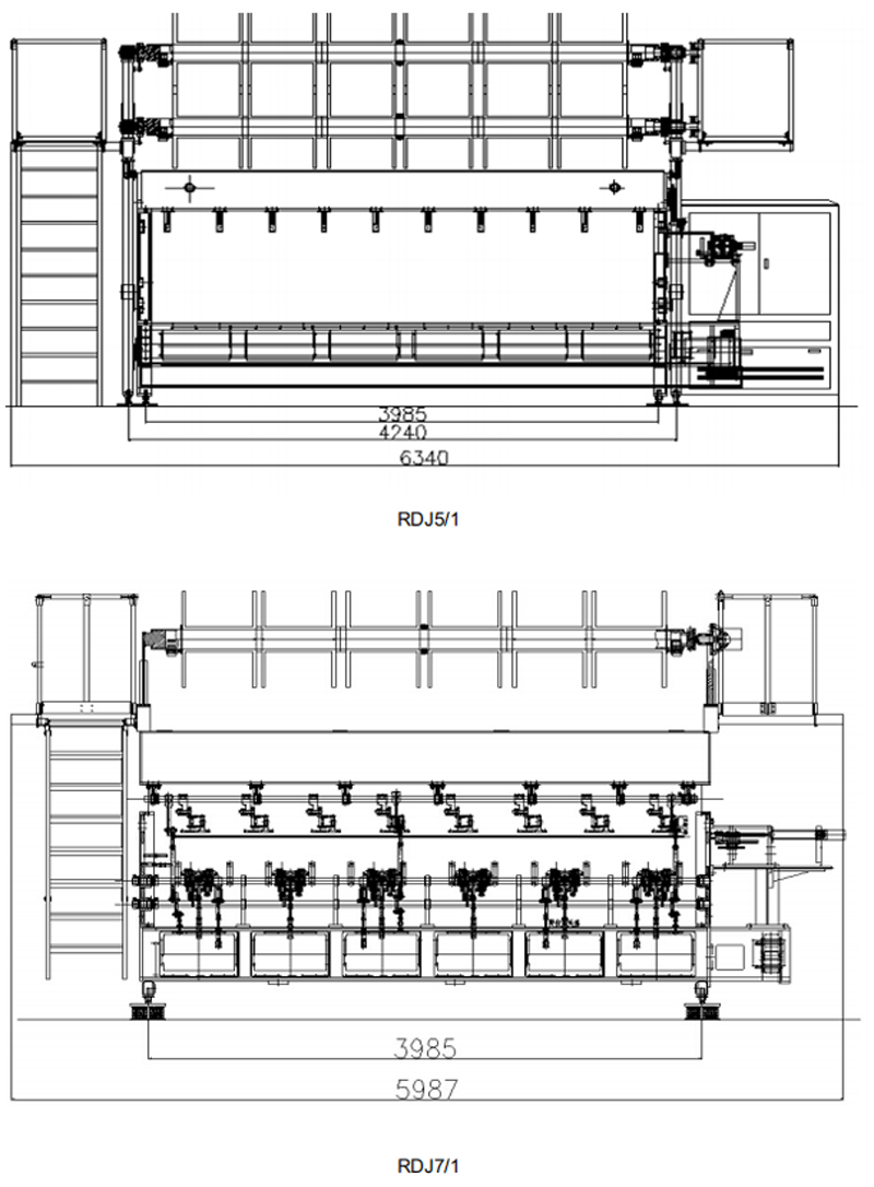 Double Needle Bar Raschel Machine Jacquard Double Needle Bar Warp Knitting Machine