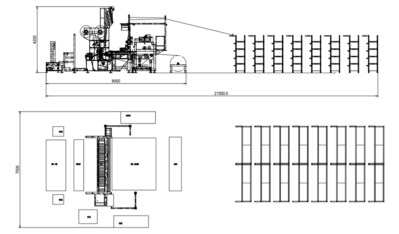 Equipment Used in Textile Industry Glass Fiber Composite Warp Knitting Machine