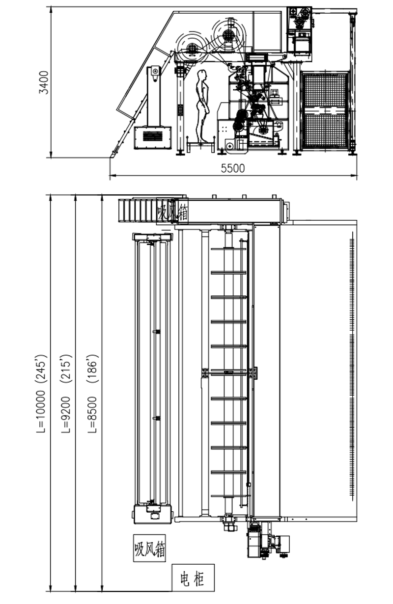 Technical Textile Machinery Geogrid Warp Knitting Machine