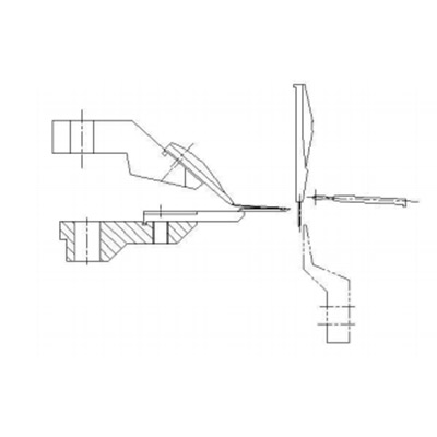Bar Arrangement Of Chopping Stitch Bonding Machine