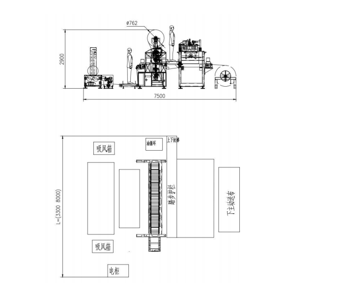 Machine Size Of Chopping Stitch Bonding Machine
