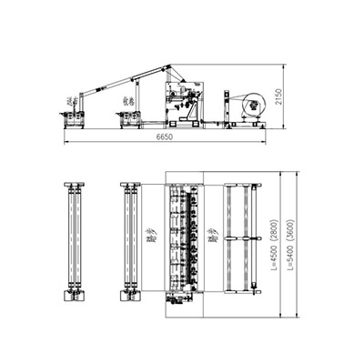 Machine Size Of Lixin Fabric Stitch Bonding Machine