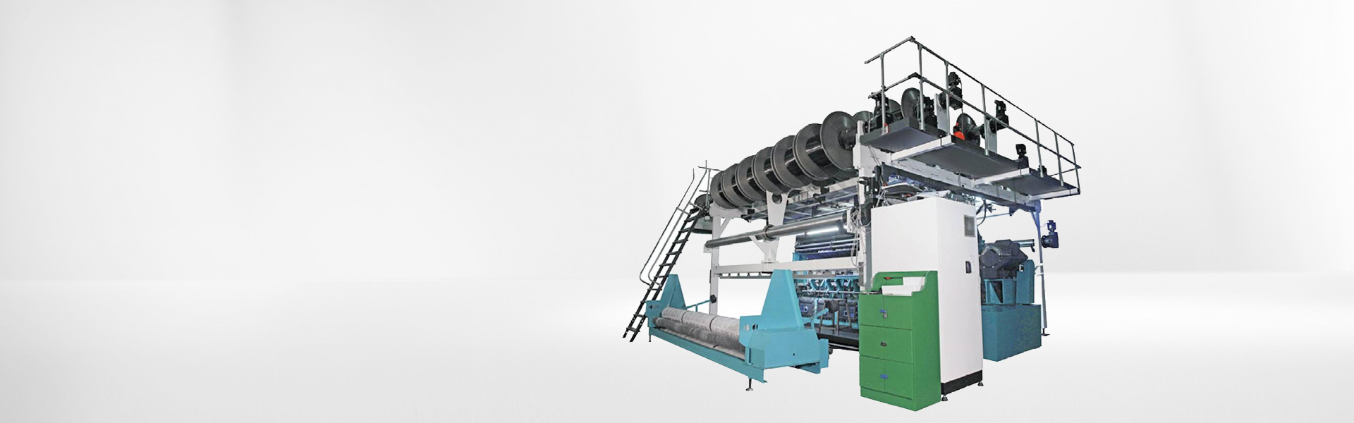 Double Needle Bar Raschel Knitting Machine