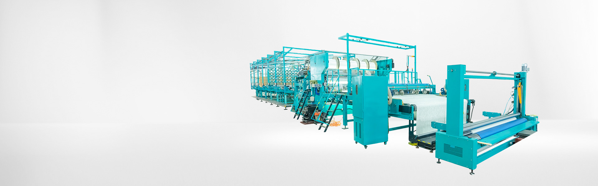 Multi-Axial Warp Knitting Machine