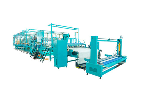 Multi-Axial Warp Knitting Machine